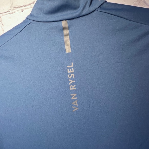 |•VAN RISEL•| Men's Short Sleeve Summer Road Bike Jersey - Endurance Blue/Grey M - Picture 7 of 16